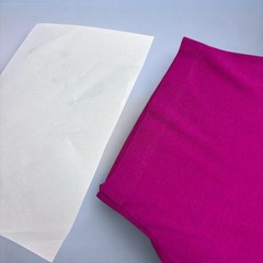 1980s Vintage Hanes Blank Fifty-Fifty Single Stitched Magenta Shirt
