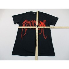 Revenge Shirt Mens Medium Black Red Winged Logo Grunge Streetwear Tee
