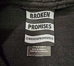 Broken Promises Men’s Medium Reaper and Succubus Long sleeve Graphic T-Shirt
