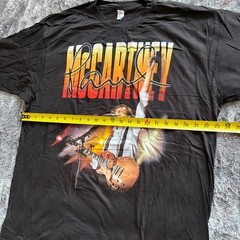Paul McCartney “On The Run” 2011 Concert T-Shirt Black Size XL (dead stock)
