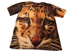 Crazy Cat Shirt 3D Print Mens Unisex XL Unique Tiger King House Big Cat Cougar