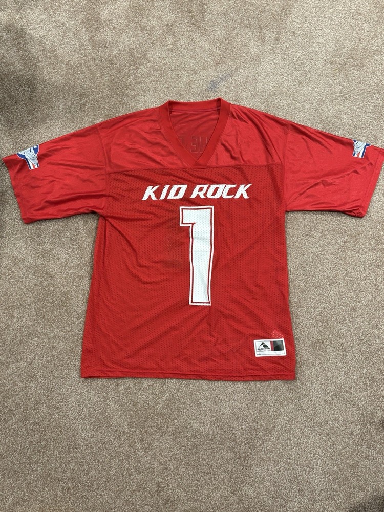 Kid Rock MAGA Jersey Adult M “We The People” American Badass Augusta Sportswear