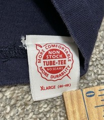 Non Stock Knitting Mills T-Shirt Men’s Size XL Navy Blue USA Made Workwear