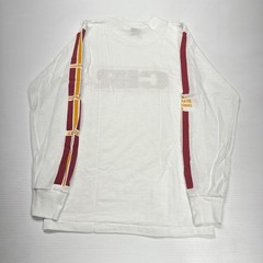 Vtg 1984 Corporate Invitational Run Mens Long Sleeve T-Shirt M White USA NYC