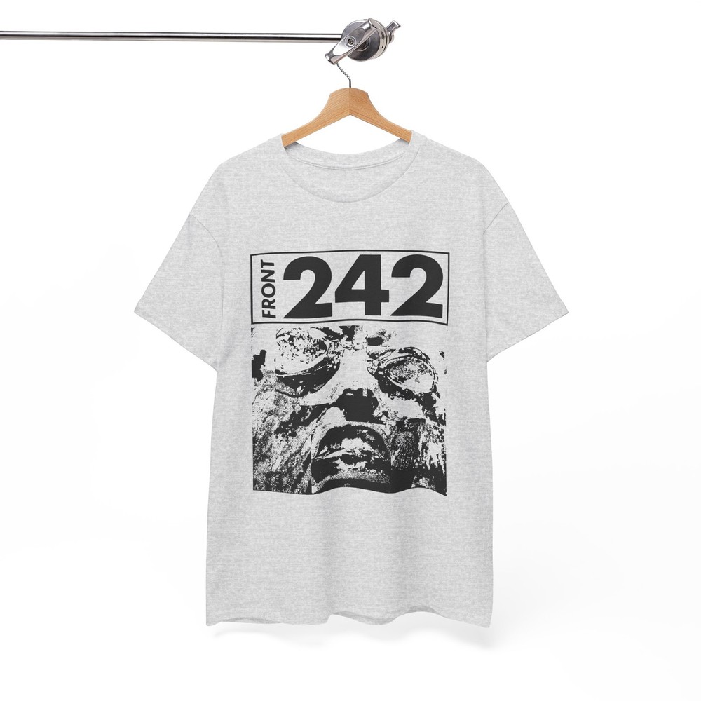 Front 242 T-Shirt, Music Band Rock N’ Roll Punk Gothic Metal Retro Unisex Tee