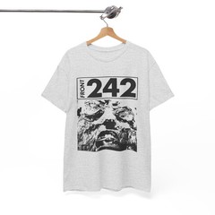 Front 242 T-Shirt, Music Band Rock N’ Roll Punk Gothic Metal Retro Unisex Tee