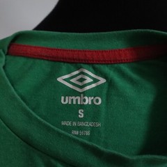 Umbro T-Shirt Mens Small Crew Neck Graphic Tee Green Short Sleeve Mexico Soccer