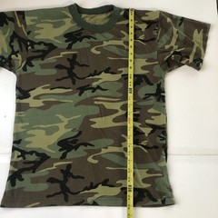 ROTHCO Mens Woodland Camouflage T-Shirt Tag Size Large