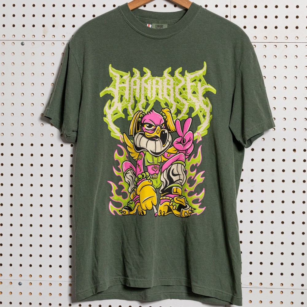Hanabie Japanese Metal Band Concert Music T Shirt Size Medium Measures 20×28