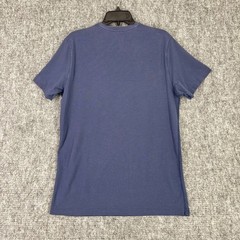 Mack Weldon Mens L Navy Pima Cotton Crewneck T Shirt Modern Essential