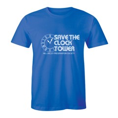 Save The Clock Tower Hill Valley Preservation Society Men’s Premium T-shirt