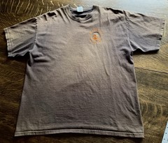Vintage English River Outfitters Y2K Faded Distressed T Shirt XL POW MIA Veteran
