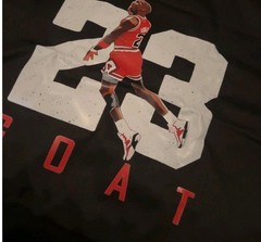 Number 23 Jumpman Tribute T-Shirt Large