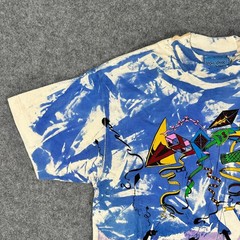 Vintage 90s Kite AOP Hand Dyed Local Color Reach For The Sky Shirt – Size Large