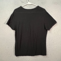 Arms Of Andes Black Alpaca Wool Pocket T-Shirt Size Medium Made In Peru