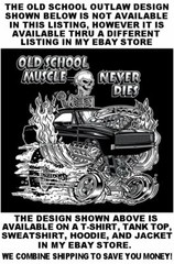 HENRY J KAISER OLD SCHOOL MUSCLE HOT ROD OUTLAW GASSER DRAG CAR SKULL WORK SHIRT