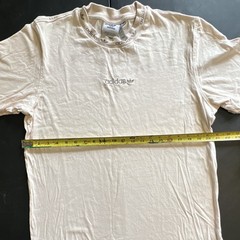 adidas Originals White Trefoil Logo “Mark of a Winner” Cotton Tee M