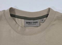 Amongst Others Men’s Drop Shoulder Boxy Fit T-Shirt Beige – Medium NWT