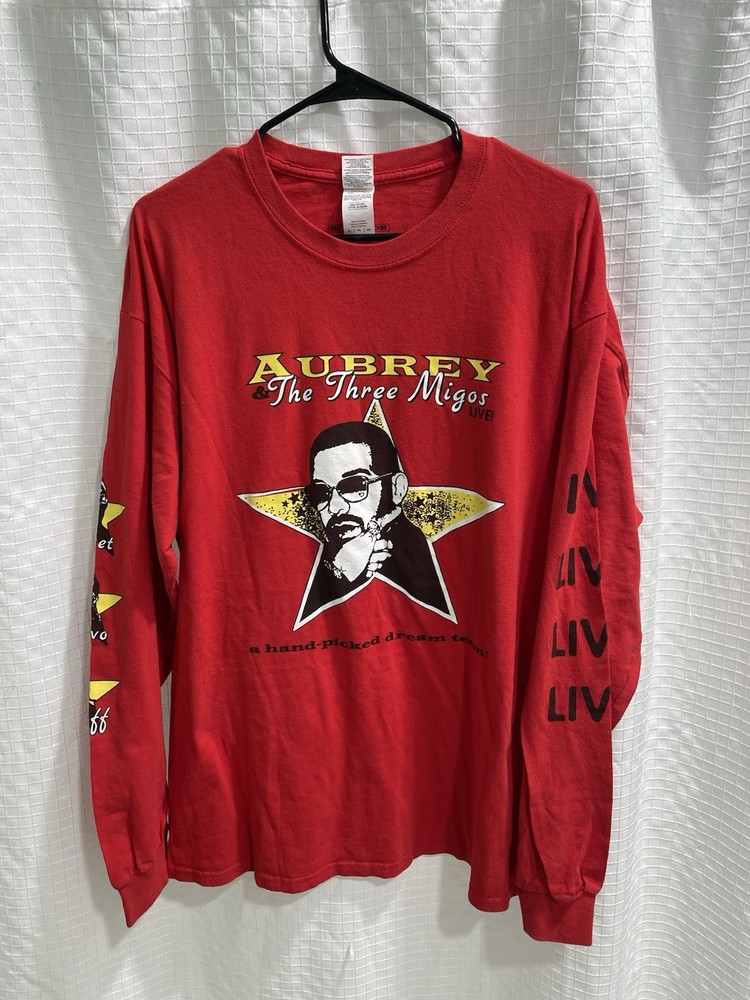 Vintage Drake Aubrey And The Migos Tour Band Rap Hip Hop Tee Shirt size XL