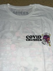 NWOT THRILLA KREW X 88TEES LIMITED EDITION COVID CRUSHER 2XL SHIRT STEVE NAZAR
