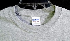 Gildan Heavy Cotton Sport Gray T-shirt size Small