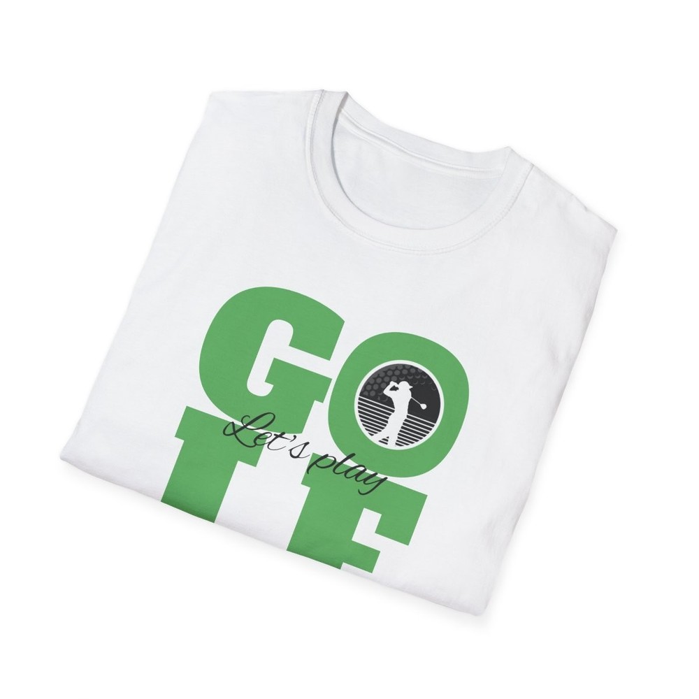 Let’s Play Golf Sports T-Shirt: Casual Summer Adult Sportswear