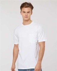 Tultex 293 Unisex Heavyweight Jersey Pocket T-Shirt