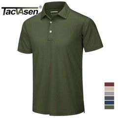 Men’s Casual Polo Shirts Short Sleeve Quick Drying Outdoor Golf Causal Work Tops
