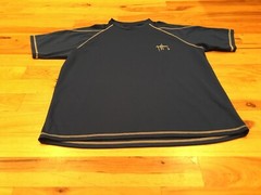 Guy Harvey Champion Blue Water Double Dry Active Wear T-Shirt Adult Size Medium