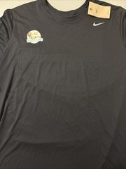 The Nike Tee Dri-Fit Men’s 2 XXL Black Short Sleeve With 30A Beach Girls Emblem