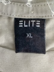 Elite Mens T-Shirt Beige/Multi Size XL Legends Embellished Graphic Print Cotton