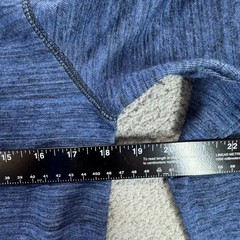 APT 9 Premier Flex Mens Pullover Long Sleeve T Shirt Blue Pin Stripe Size S