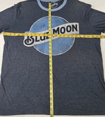 Blue Moon Beer 2016 Ringed T Shirt Size XL-Cotton, Poly, Rayon Blend