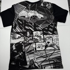Japanese Disney Star Wars Darth Vader Comic Men’s Large Black Dark Side Force