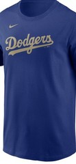 NWT Los Angeles Dodgers Gold Nike 2025 World Series Champions Shirt XXL