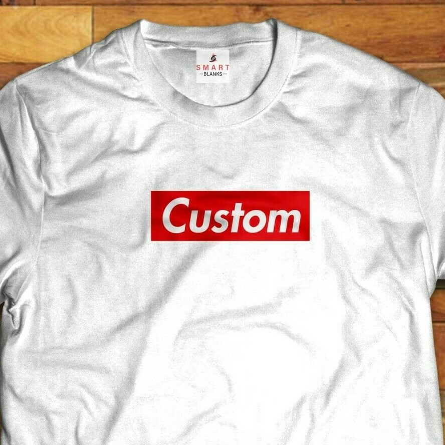 Box Logo Custom Text t-shirt hype