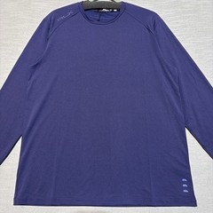 RLX Ralph Lauren Golf Preformance Long Sleeve Training Tee T-Shirt Size M Navy