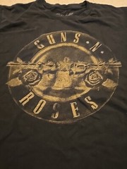 Guns N Rosed T Shirt Size Large Little Pin Hole As Pictured Pre-owned