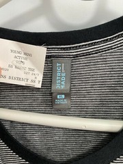 District Made Shirt Striped Size XL