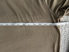 Habit Hooded Shirt Men’s Large Brown Hooded Performance Wicking Stretch Bamboo