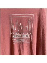 Aeropostale Manhattan Men’s Tee M- Mauve
