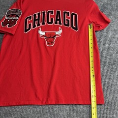 Chicago Bulls NBA CHAMPIONSHIP T-Shirt~Men’s XL~Pro Standard Red Crew neck