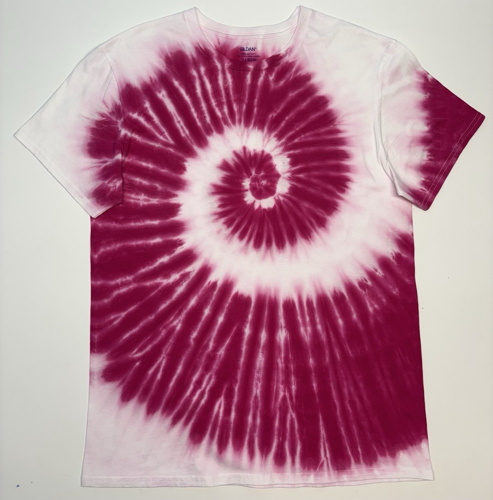 Gildan Tie Dye Adult Unisex T-Shirt Size Large Hand Dyed Swirl Tee New