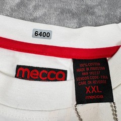 Vintage 1984 Mecca T-Shirt Mens 2XL White Embroidered Streetwear Hip Hop NWT