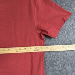 Bylt Drop Cut Lux Shirt Mens S Premium Basics Crew Neck T Shirt Coral