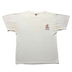 Vintage 90s APHA Horse T Shirt Mens M White Auto Pilot Engaged FOTL