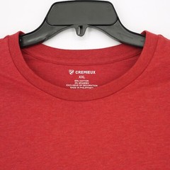 Cremieux Men’s Long Sleeve Shirt XXL Red Heather Solid Stretch NWT
