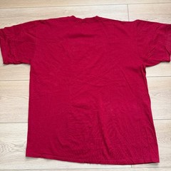 Vintage 90s Russell Athletic Spellout T-Shirt Red XXL Made in USA Single Stitch