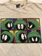 Vtg Marvin The Martian Single Stitch T Shirt Unisex Sz XL Looney Tunes USA Made