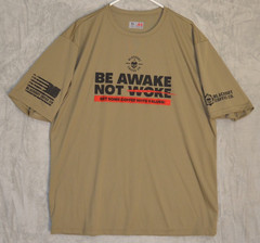 Blackout Coffee Co. A4.com Men’s Graphic T-Shirt Size XL Khaki